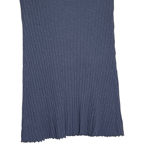 Free People Ribbed Size XS Gray Mini Dress - Picture 8 of 9